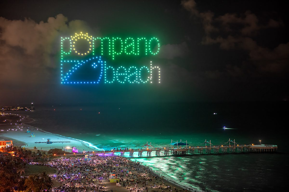 Pompano Beach drone show